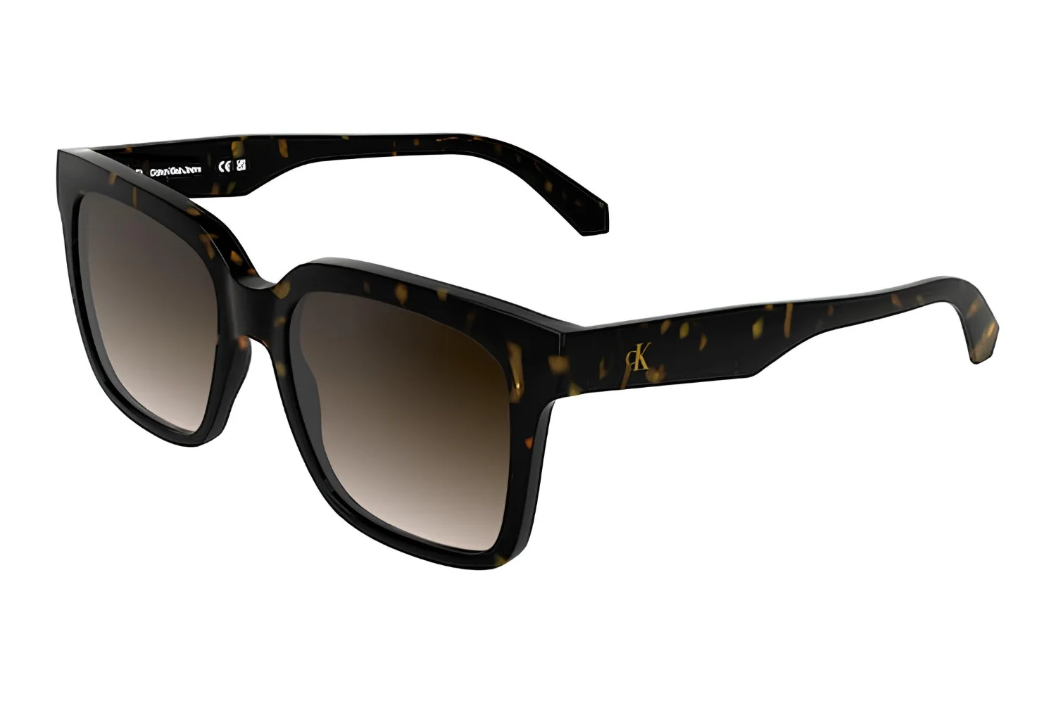 Calvin Klein Jeans 25624S-242 Dark Havana Kadın Güneş Gözlüğü - 1