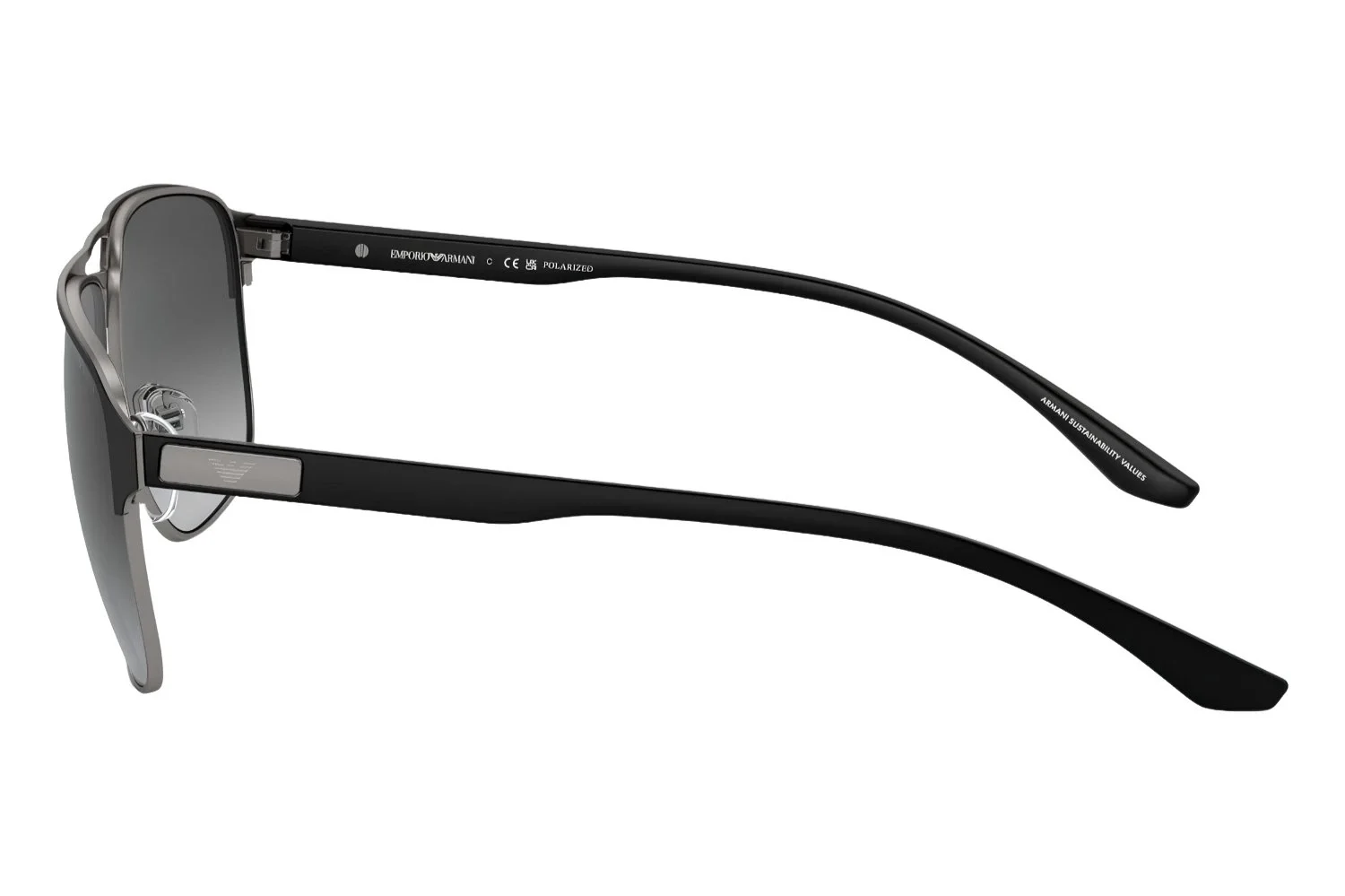 Emporio Armani 0EA2144 336511 60 Erkek Güneş Gözlüğü - 1