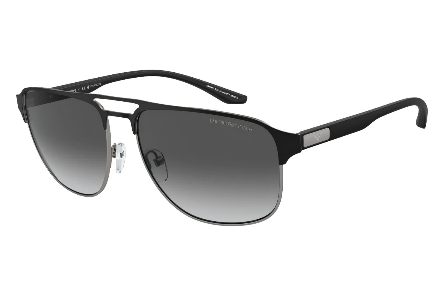 Emporio Armani 0EA2144 336511 60 Erkek Güneş Gözlüğü - 2