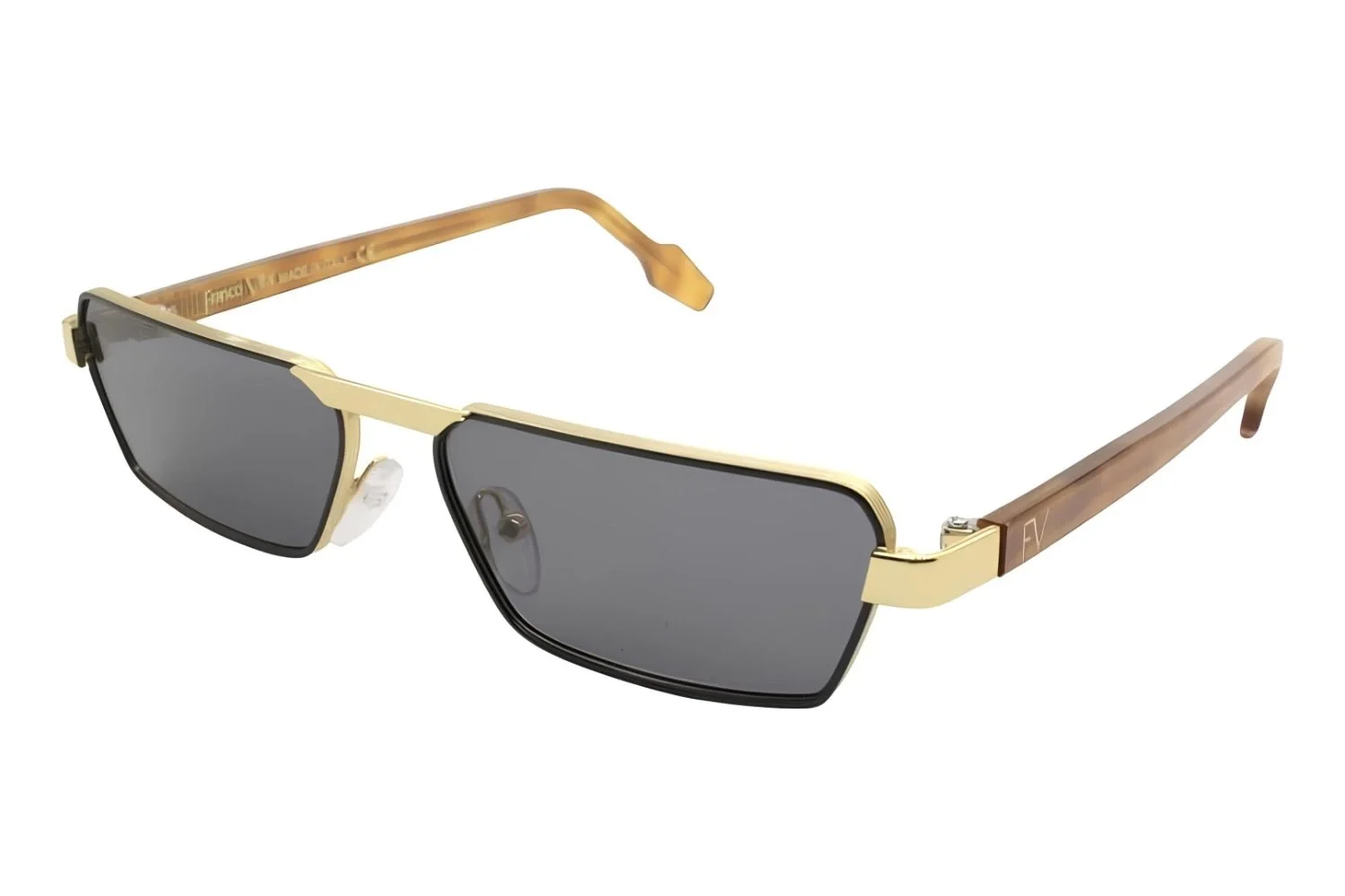 Franco Vital Jachin MBLK/GLD Unisex Güneş Gözlüğü - 1