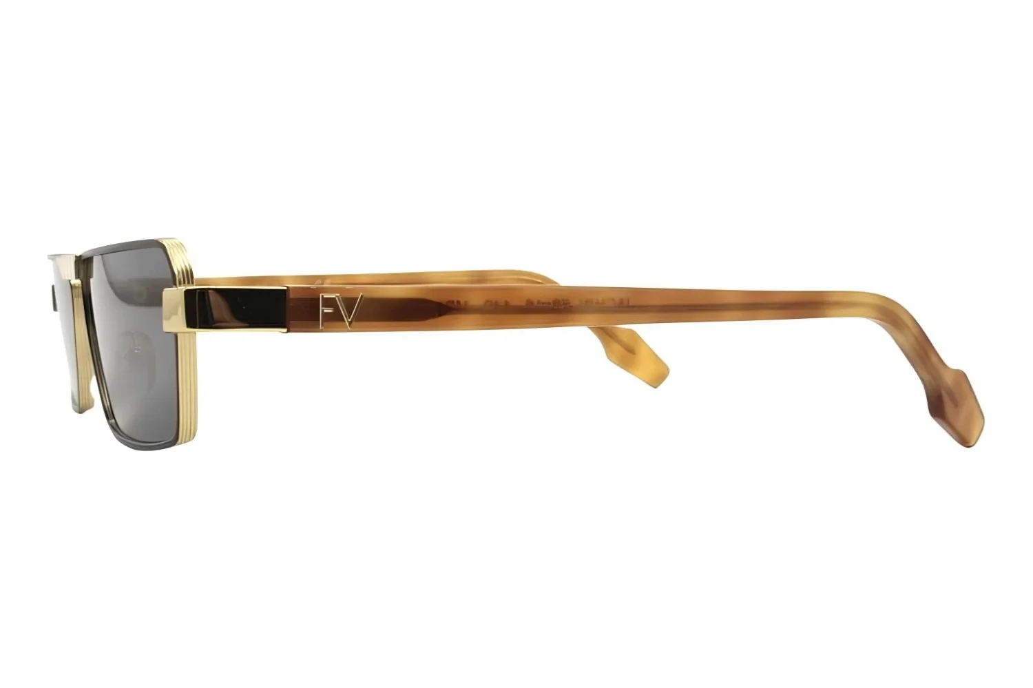 Franco Vital Jachin MBLK/GLD Unisex Güneş Gözlüğü - 2