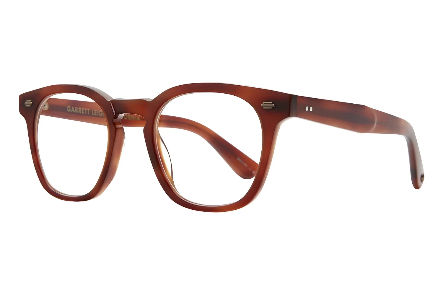 Garrett Leight GLCO Byrne 46 Vintage Burnt Tortoise