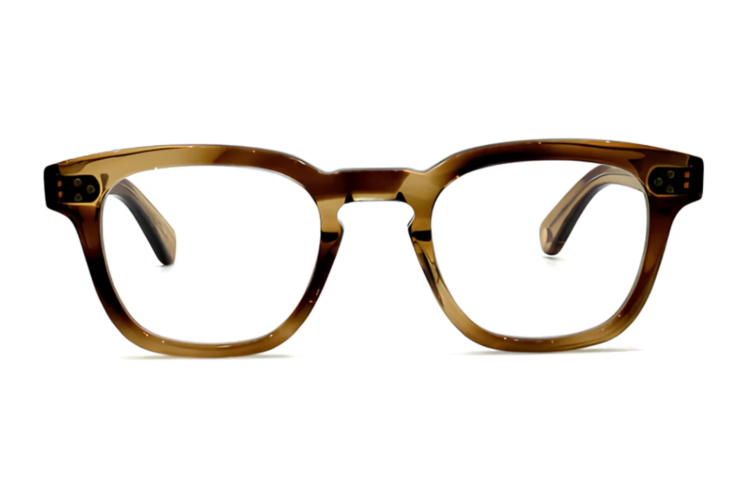 Garrett Leight GLCO Regent 47 Khaki Tortoise