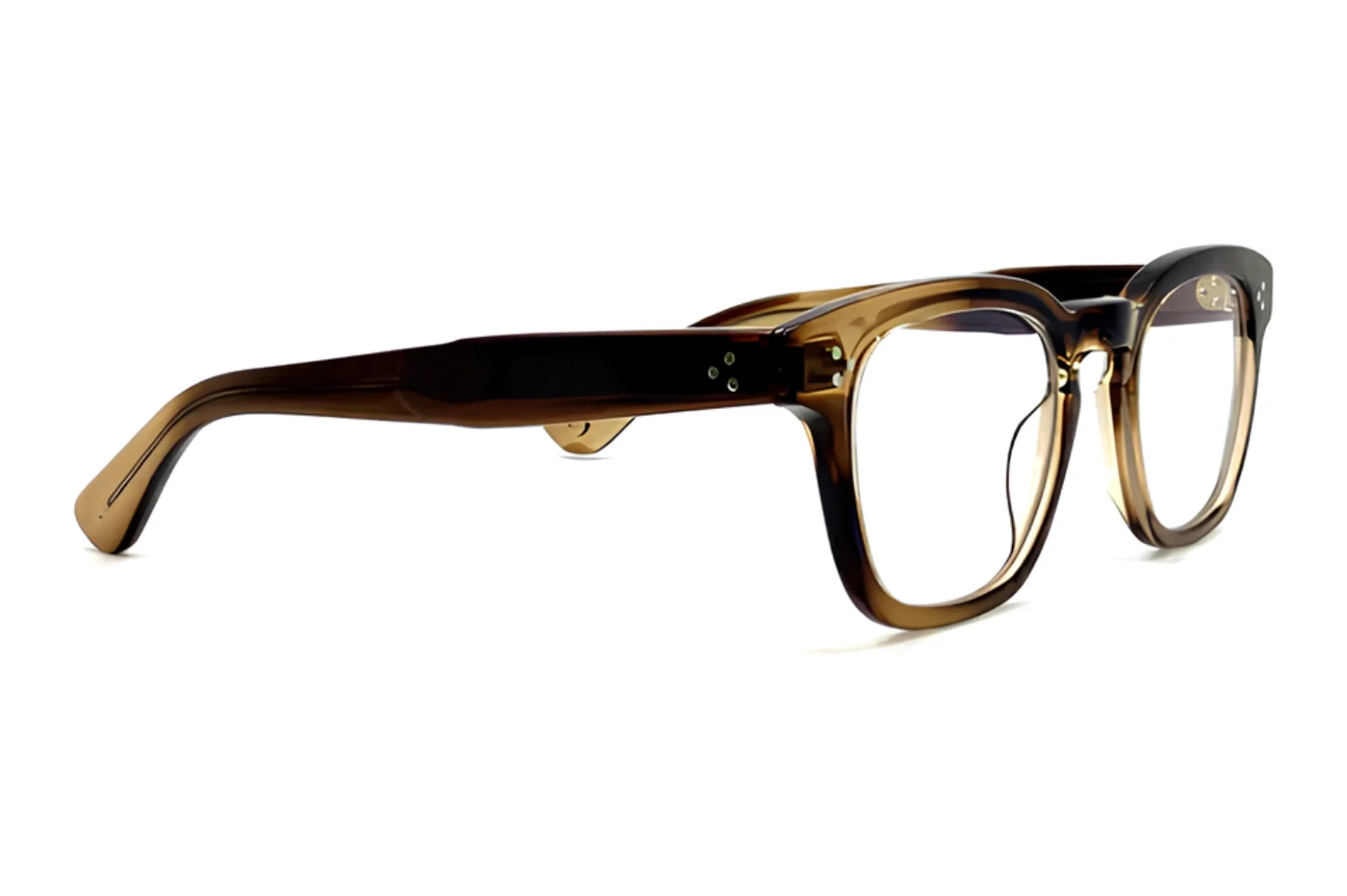 Garrett Leight GLCO Regent 47 Khaki Tortoise