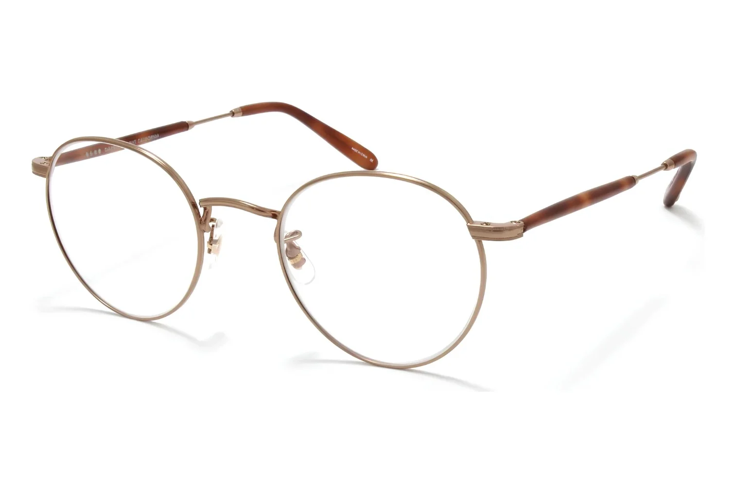 Garrett Leight GLCO Wilson 46 Matte Butter Ant God Mt Drk Hny Torto