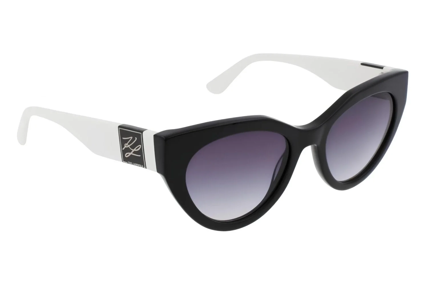 Karl lagerfeld KL6047S19 Black White Kadın Güneş Gözlüğü - 2