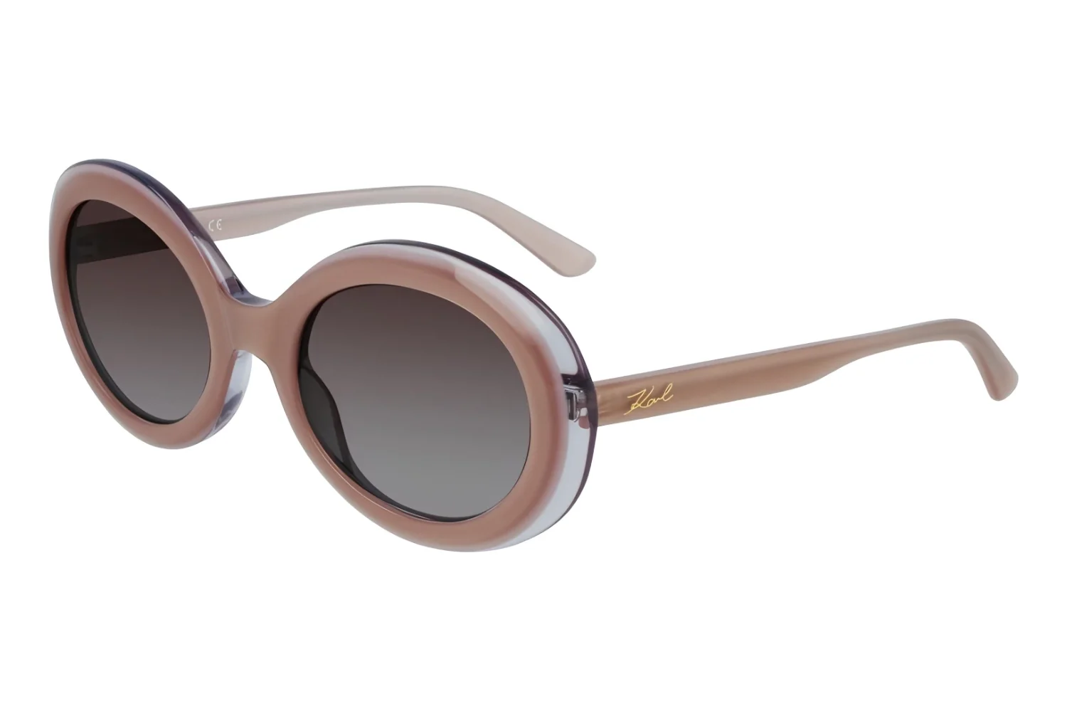 Karl Lagerfeld KL6058S-245 Beige Rose Trilayer Kadın Güneş Gözlüğü - 2