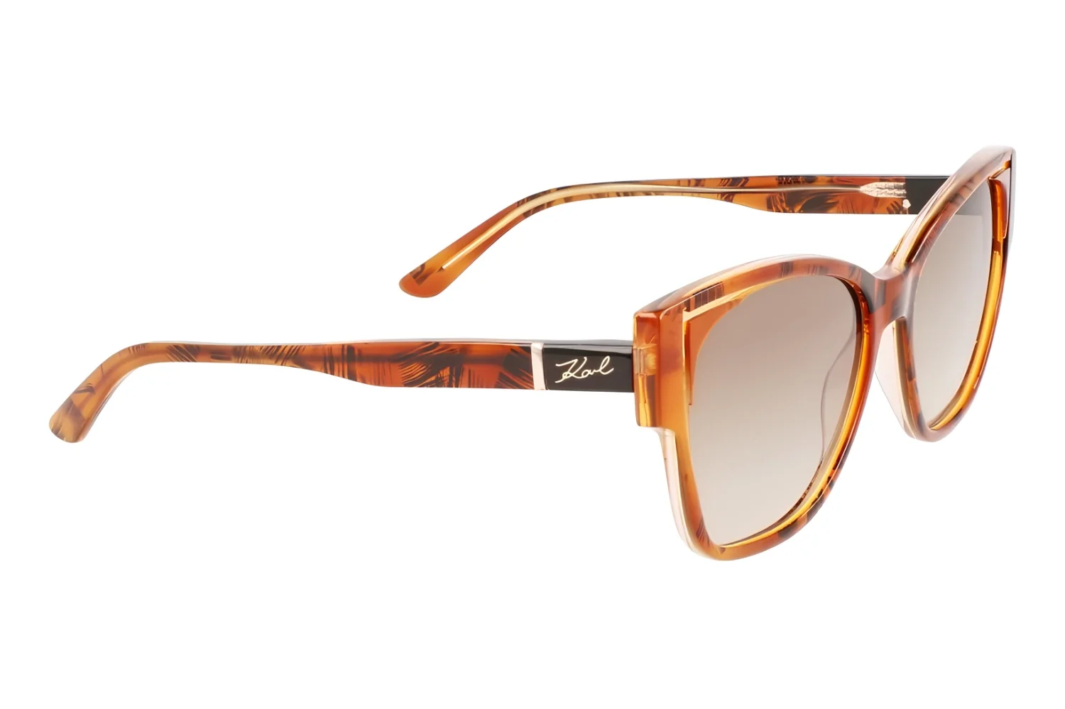 Karl Lagerfeld KL6069S-812 Texture Peach Kadın Güneş Gözlüğü - 2