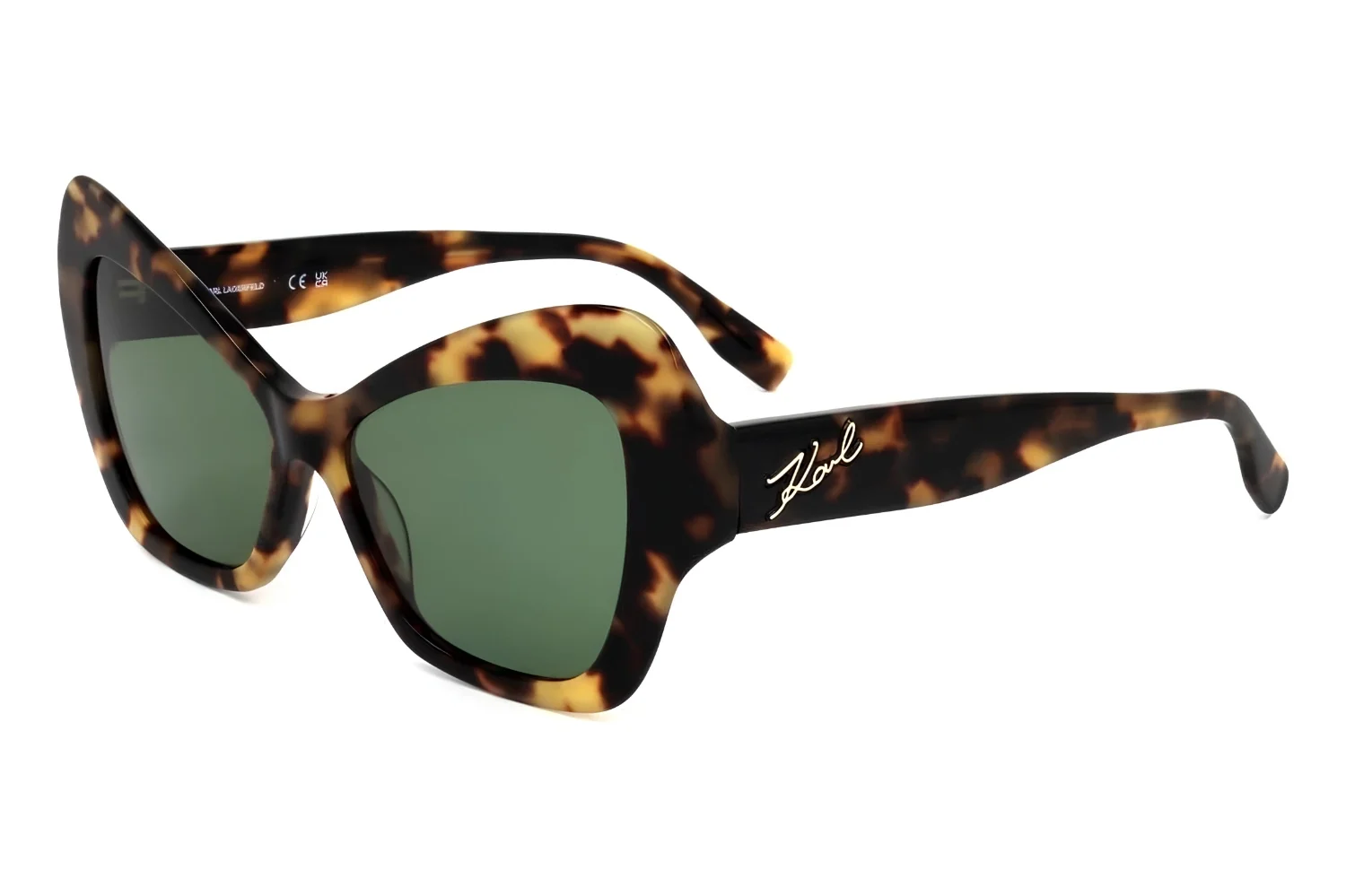 Karl Lagerfeld KL6076S-240 Tortoise Kadın Güneş Gözlüğü - 1
