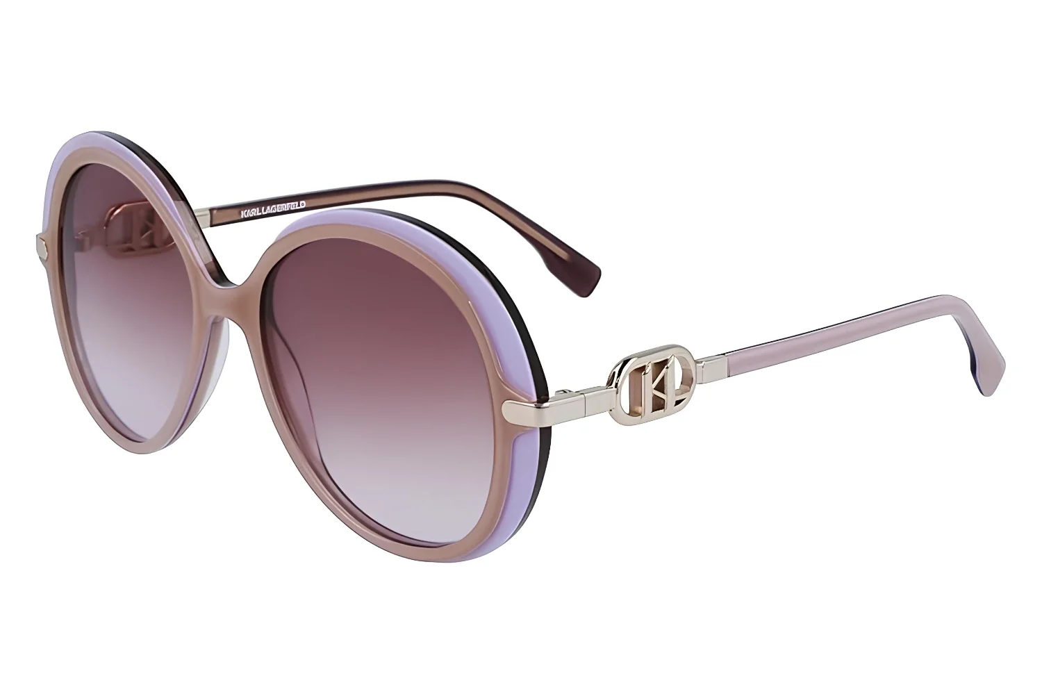 Karl Lagerfeld KL6084S-238 Beige Liliac Kadın Güneş Gözlüğü - 1