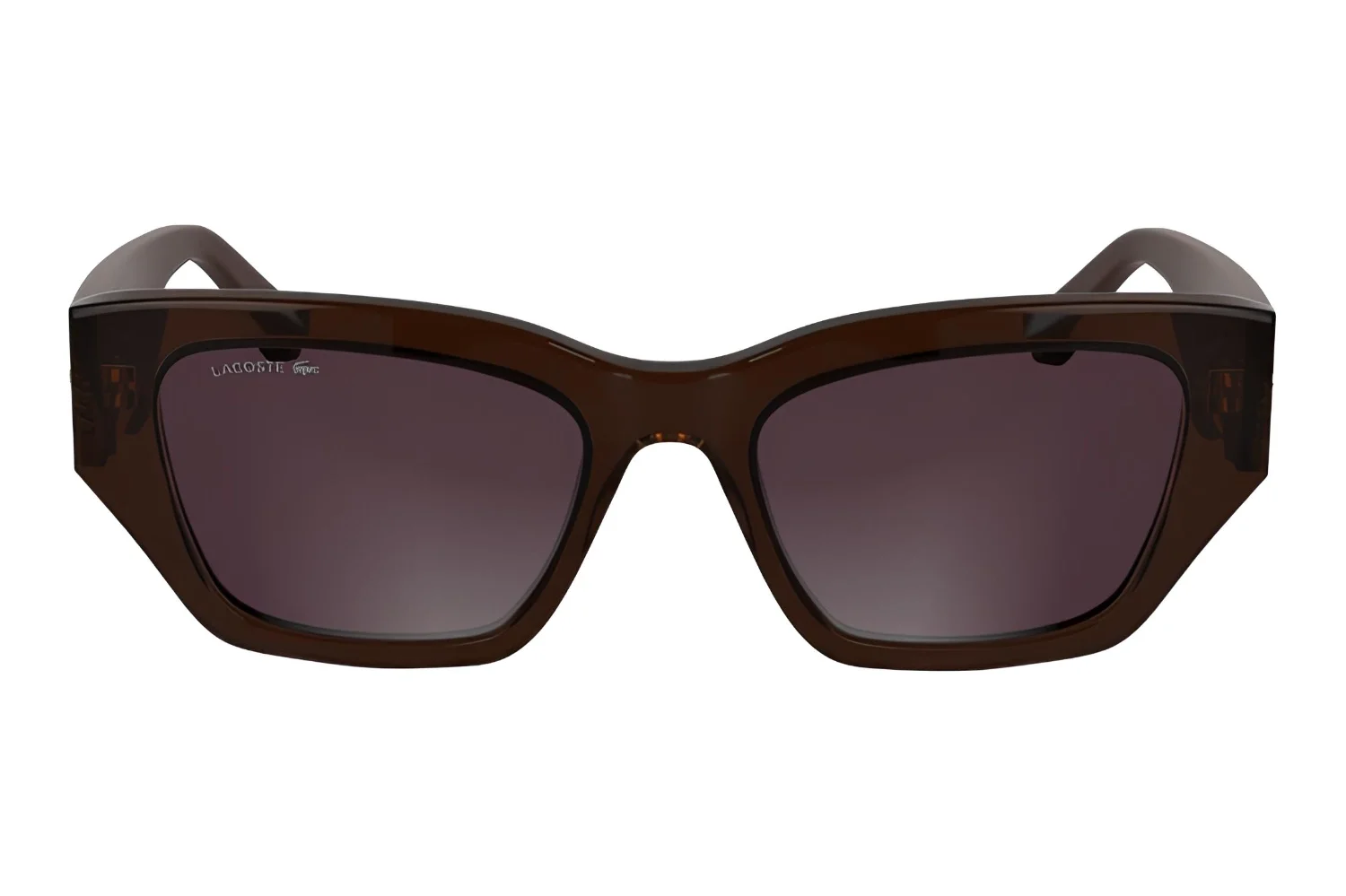 Lacoste L6053SN 210 Dark Brown Kadın Güneş Gözlüğü