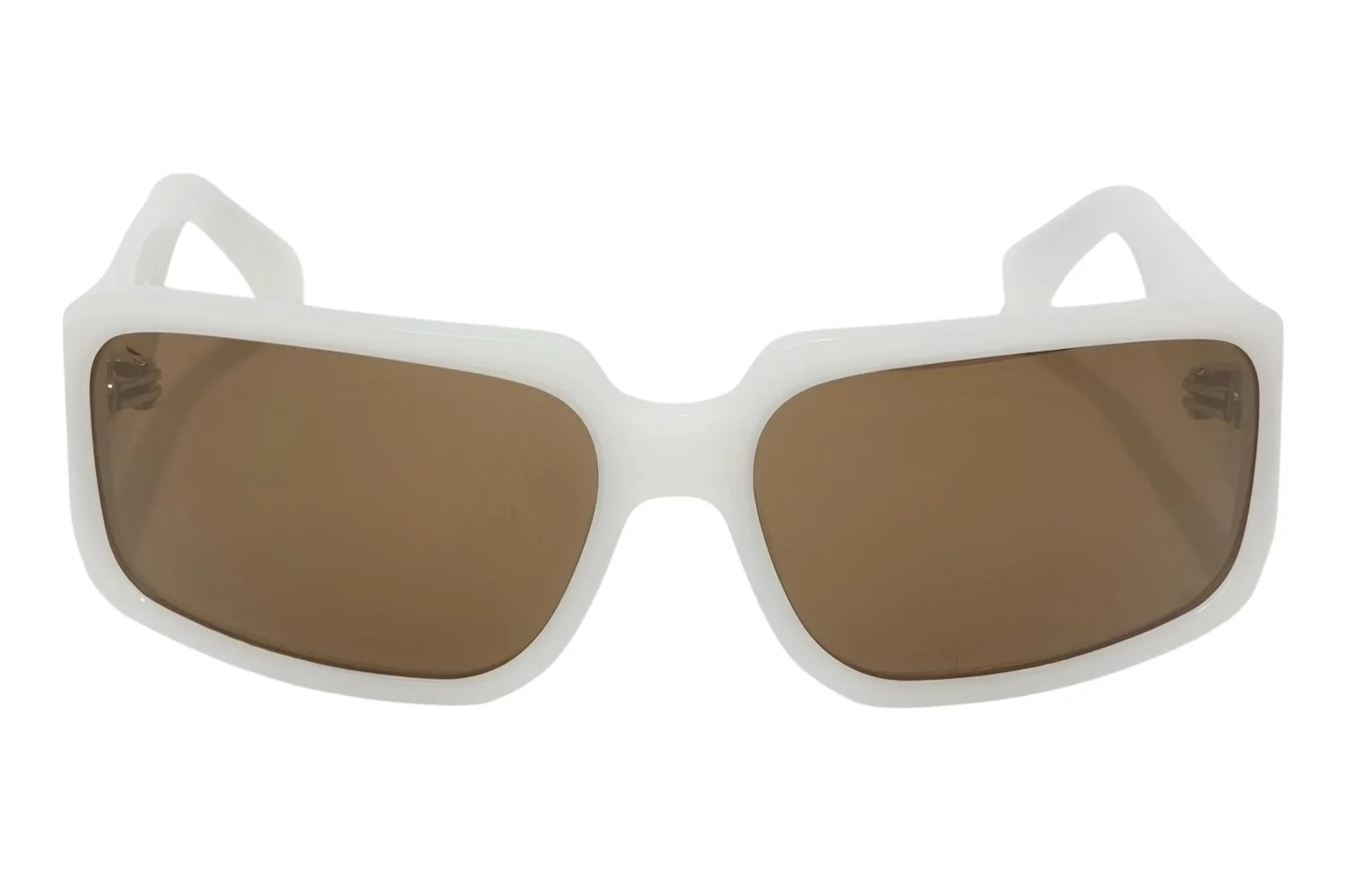 Linda Farrow DVN212 C4 White/Silver - Brown Mirror Kadın Güneş Gözlüğü