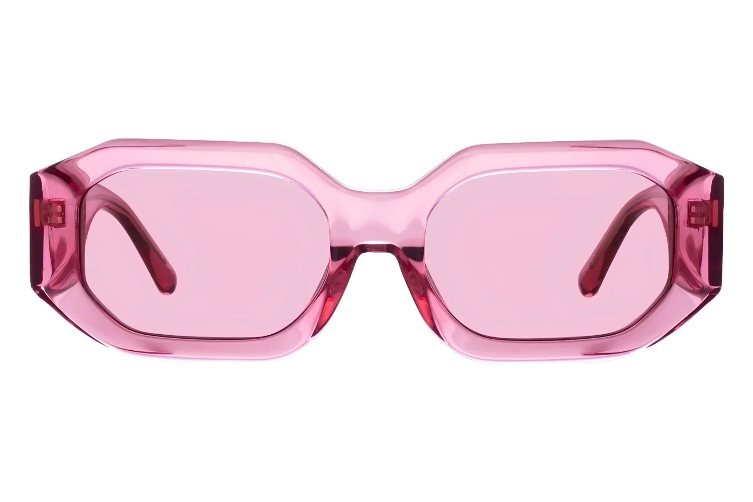 Linda Farrow The Attico Blake Powder Pink/Silver - Pink Lens Kadın Güneş Gözlüğü