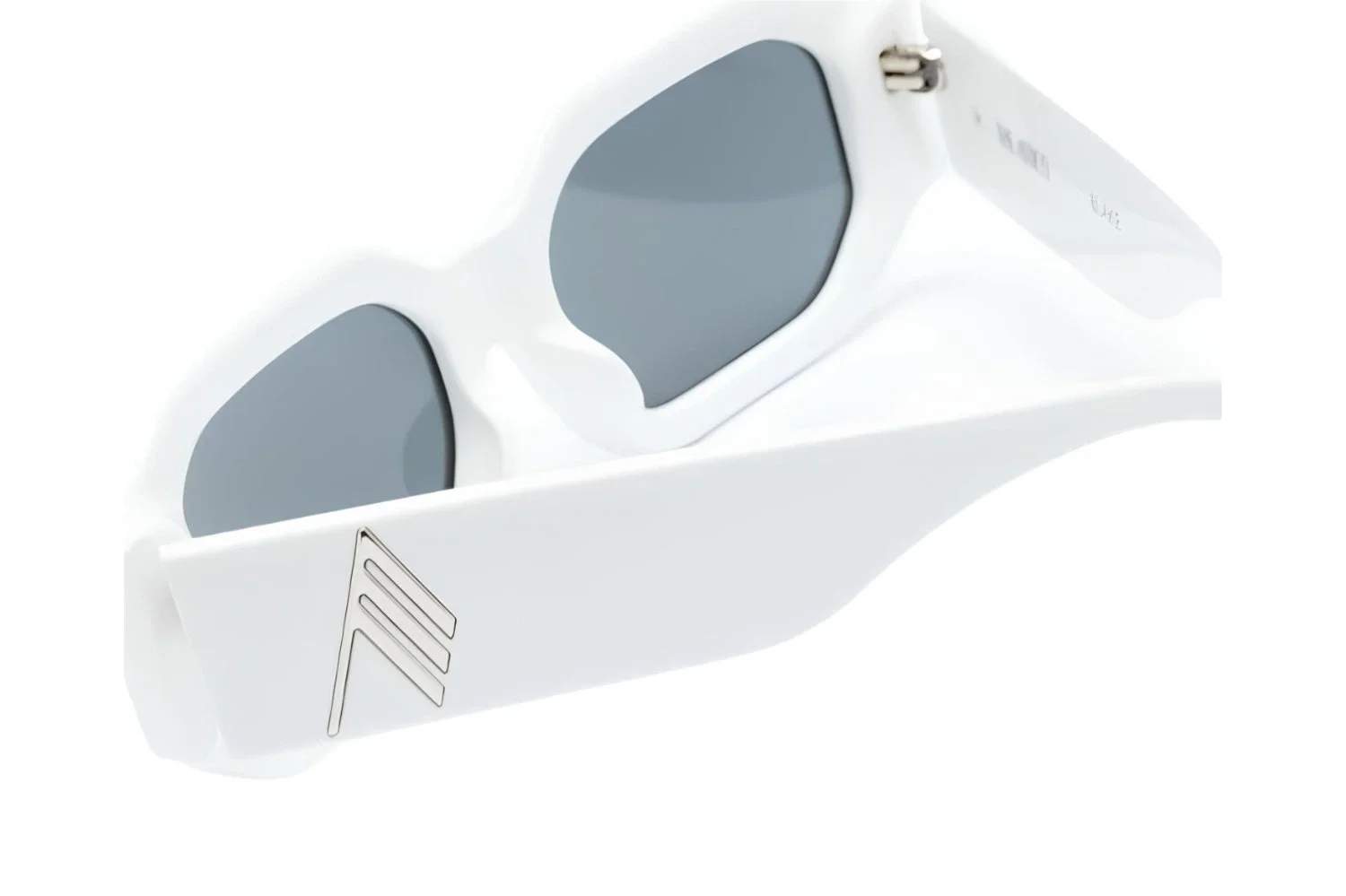 Linda Farrow The Attico Blake White/Silver - Grey Lens Kadın Güneş Gözlüğü - 1