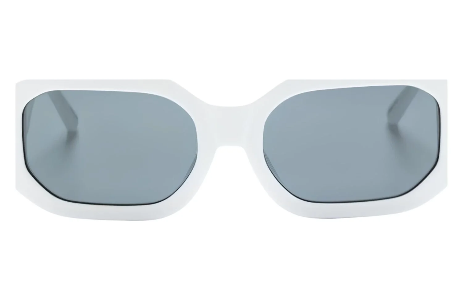 Linda Farrow The Attico Blake White/Silver - Grey Lens Kadın Güneş Gözlüğü