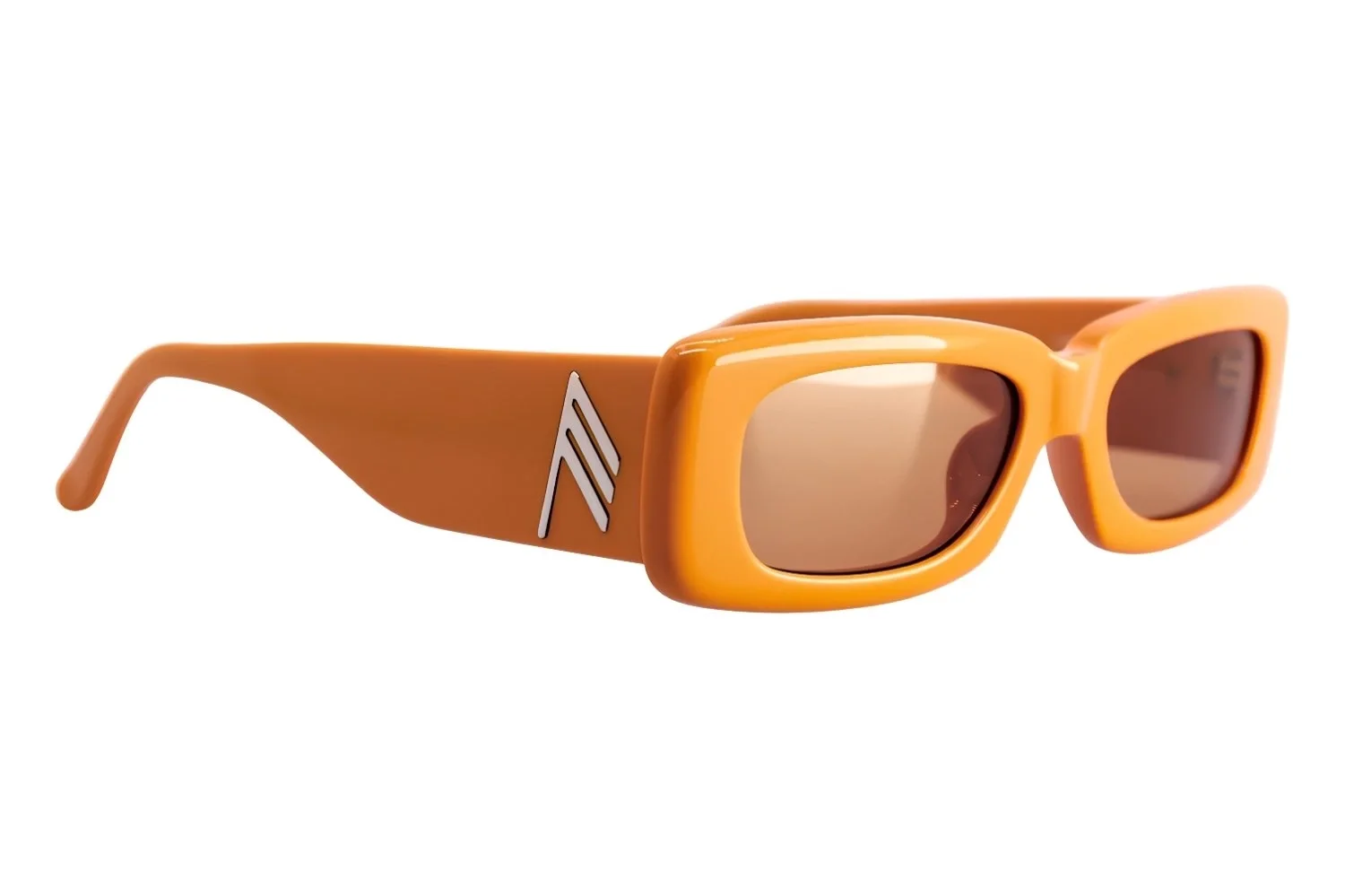 Linda Farrow The Attico Mini Marfa Orange/Silver - Orange Kadın Güneş Gözlüğü - 1