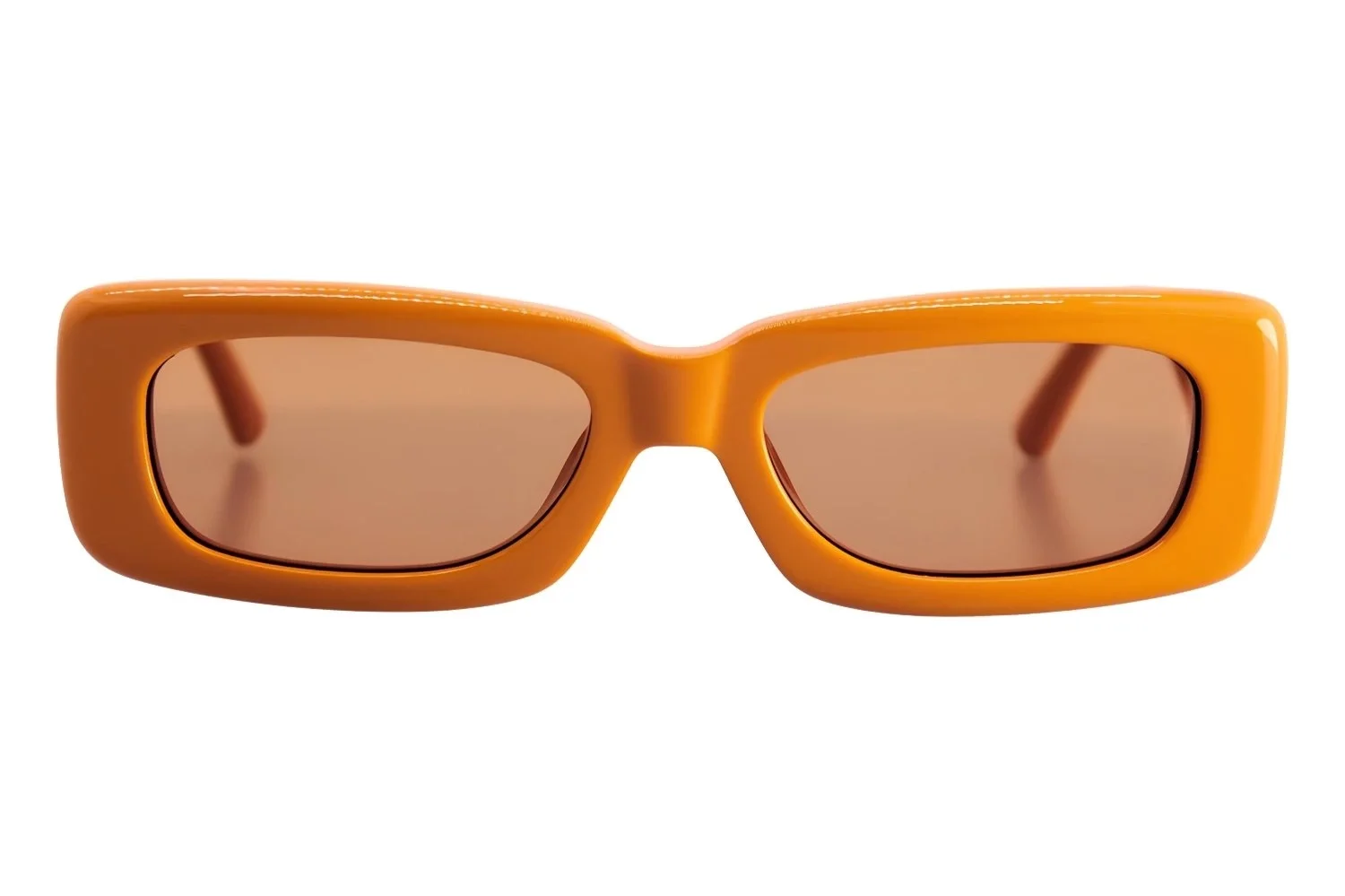 Linda Farrow The Attico Mini Marfa Orange/Silver - Orange Kadın Güneş Gözlüğü