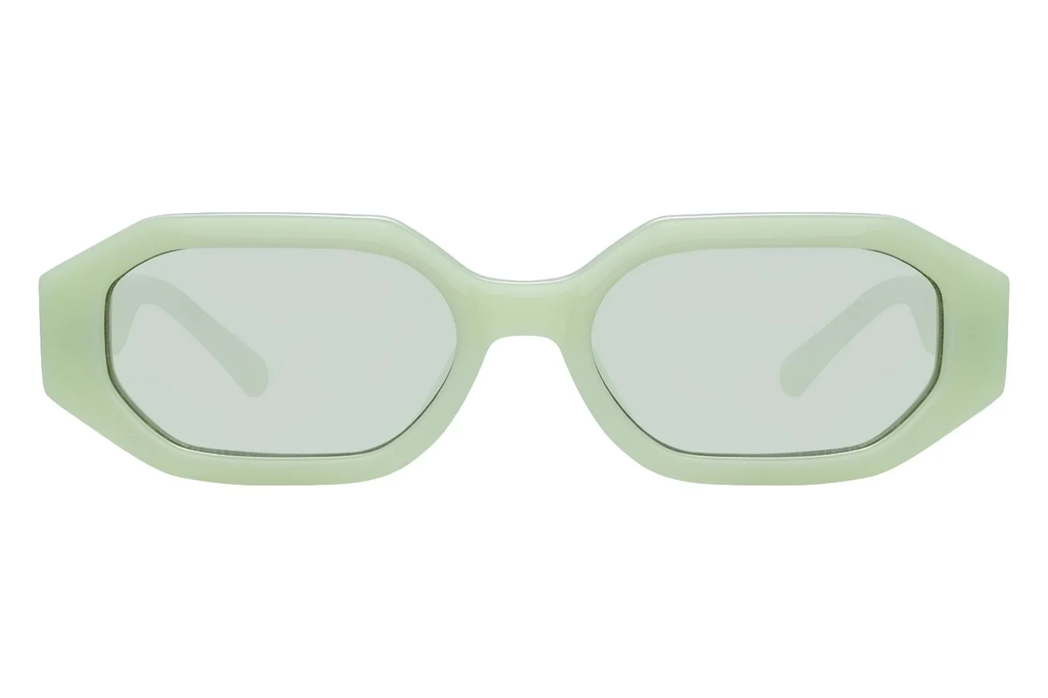 Linda Farrow Ttico İrene Mint/Yellow Gold - Green Kadın Güneş Gözlüğü
