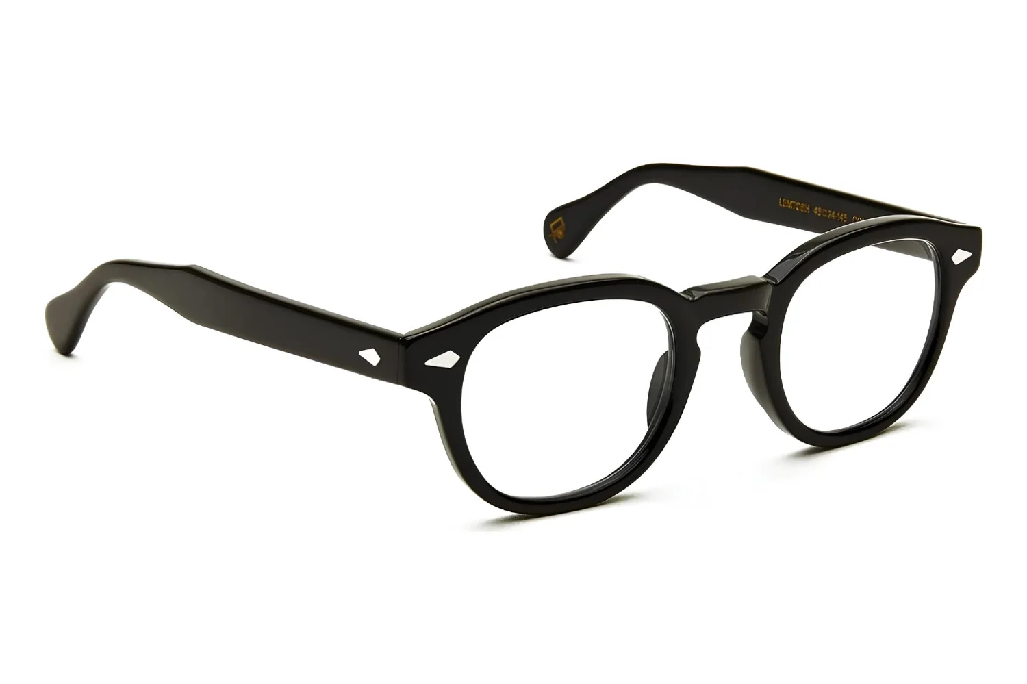 Moscot Lemtosh 46 Black Demo Lens - 1