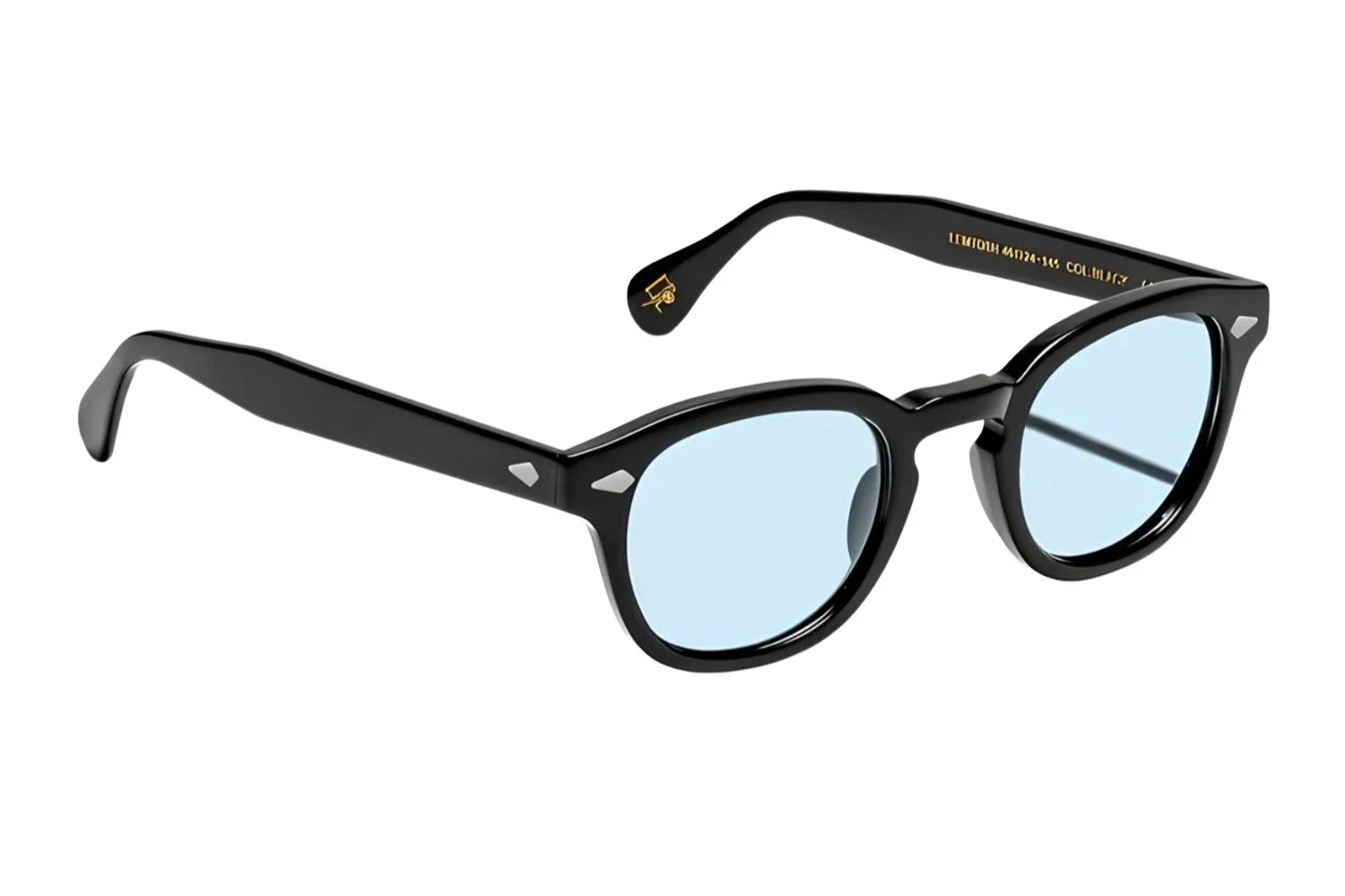 Moscot Lemtosh Base 2 Sun Black 49 Bel Air Blue
