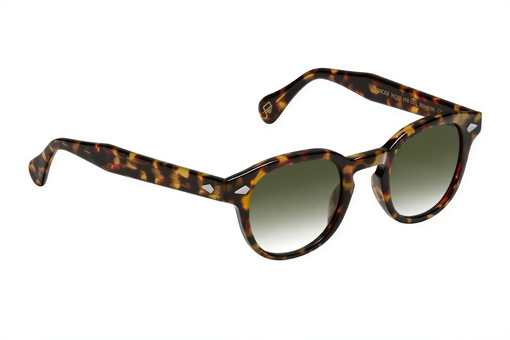 Moscot Lemtosh Sun Tortoise 46 G15 Lenses - 1