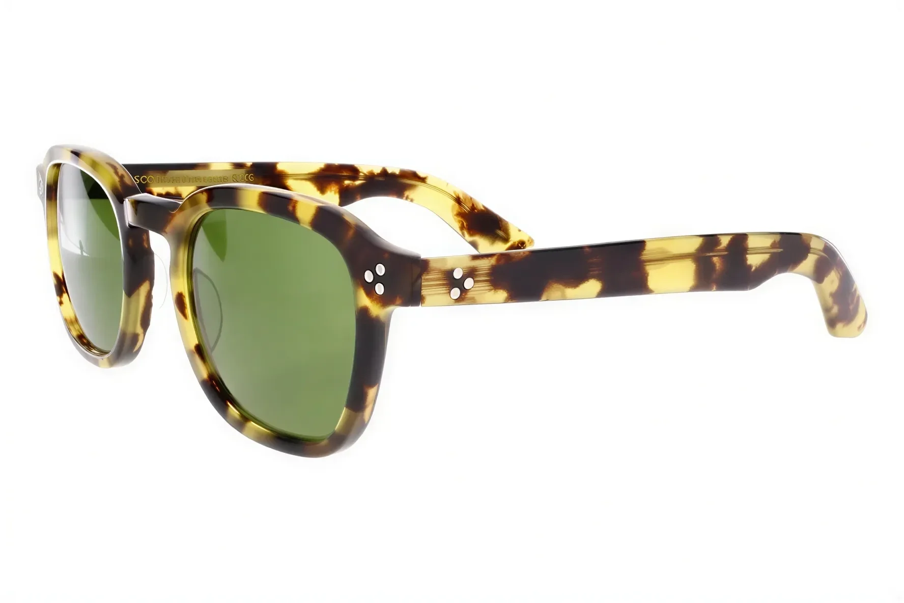 Moscot Momza Sun Heritage Tortoise 49 Calibar Green - 1