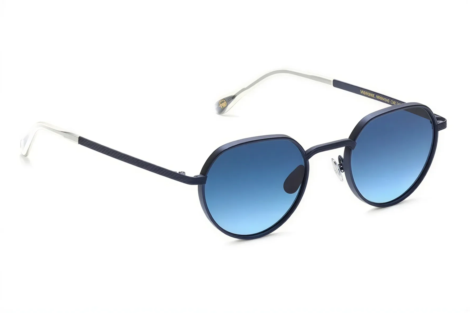 Moscot Smendrik Sun 51 Navy Denim Blue - 1