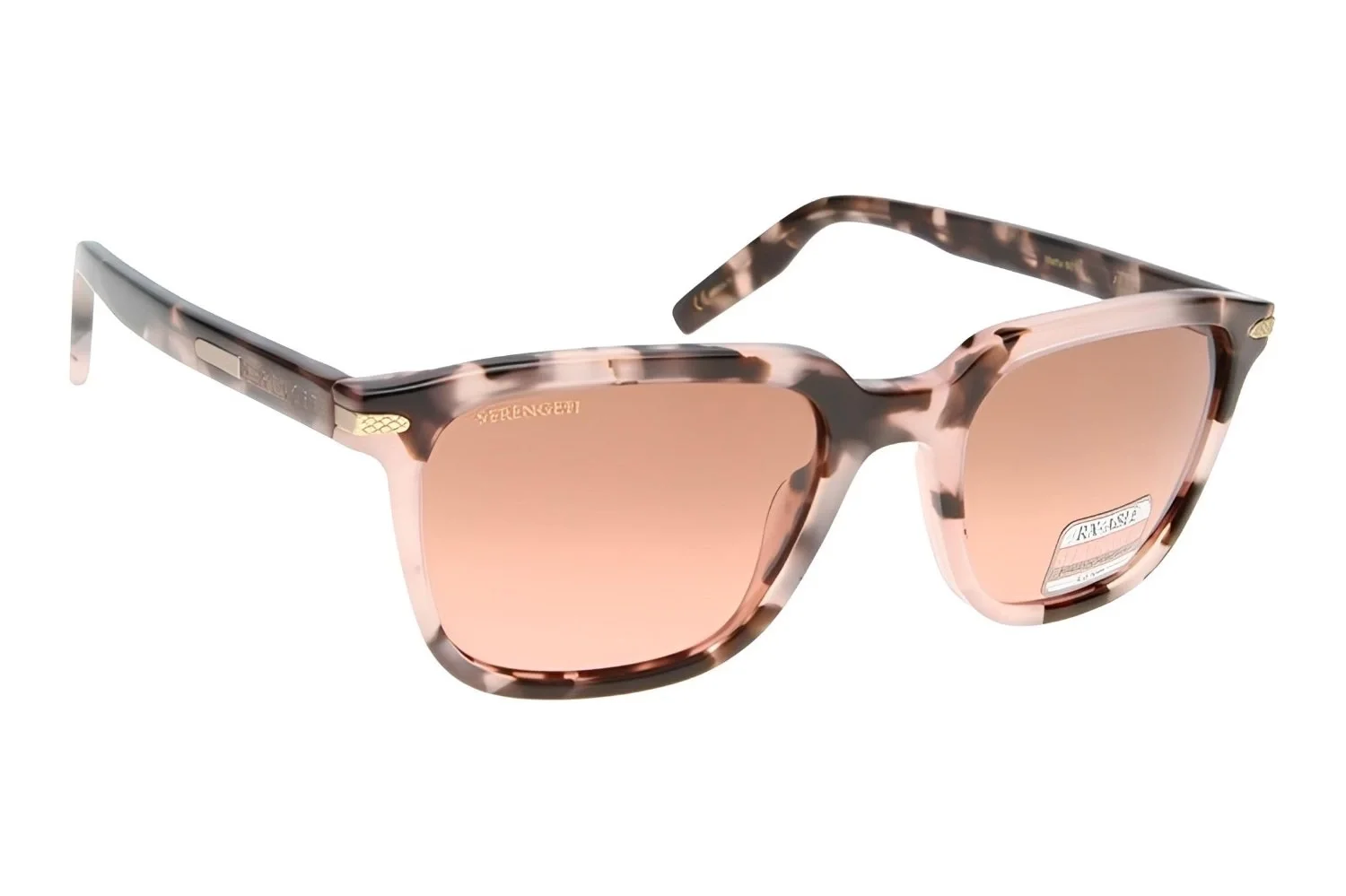 Serengeti Mattia Pink Tortoise 8474 Kadın Güneş Gözlüğü - 1
