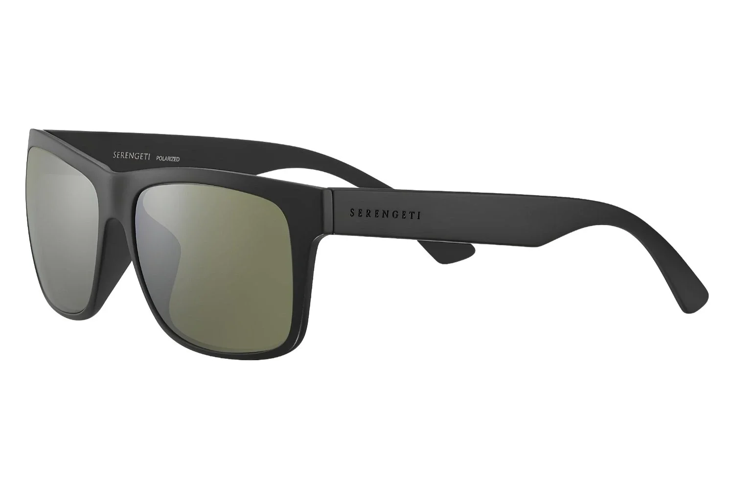 Serengeti Positano Matte Black 8370 Erkek Güneş Gözlüğü - 1