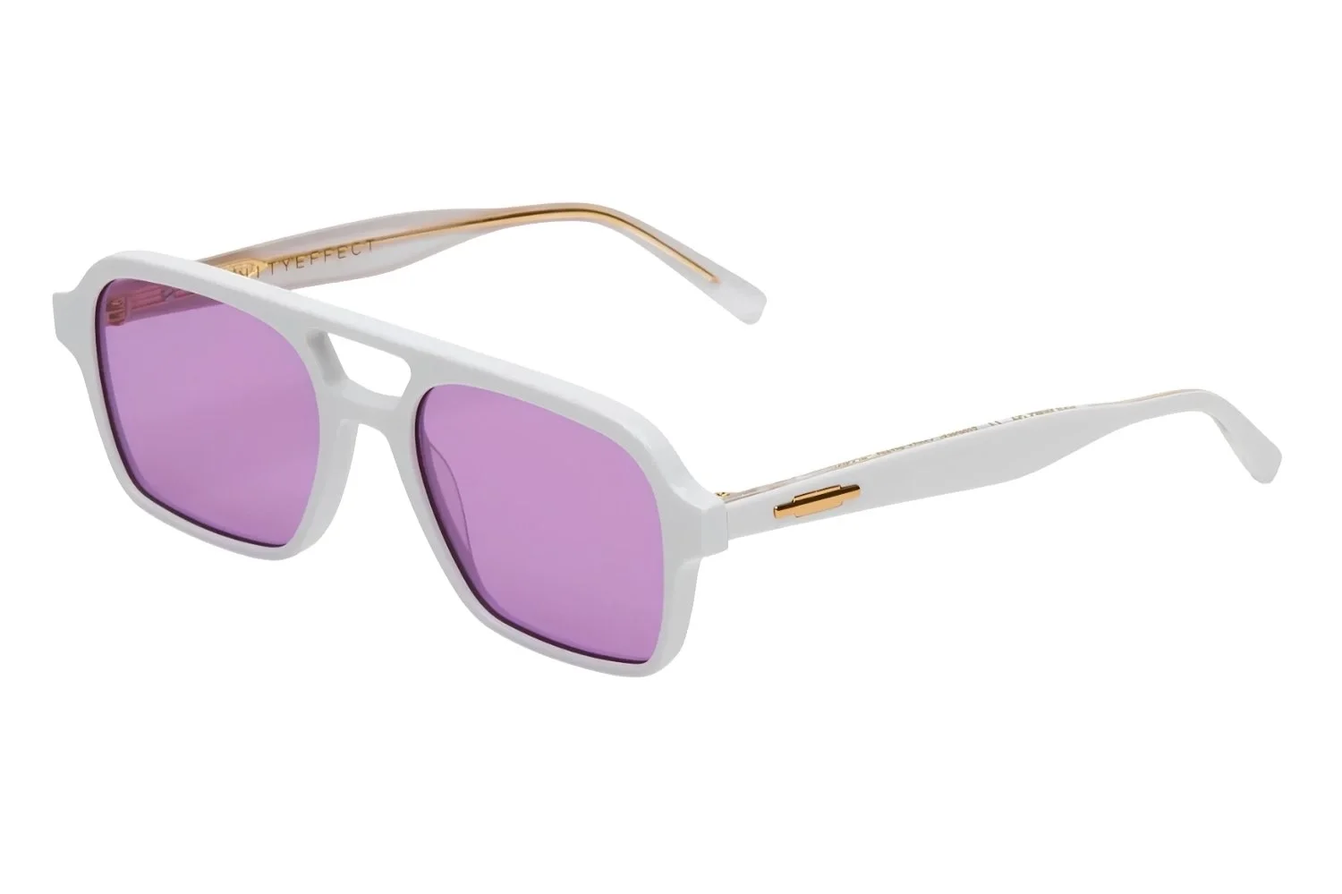 Vanity Effect Waxy Sun Milky White - Purple Rain Unisex Güneş Gözlüğü - 1