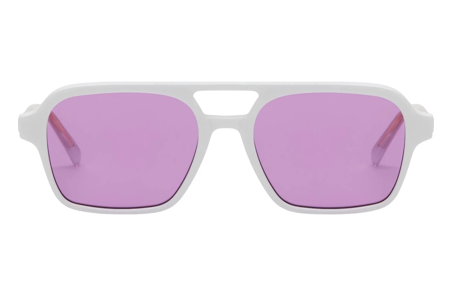Vanity Effect Waxy Sun Milky White - Purple Rain Unisex Güneş Gözlüğü